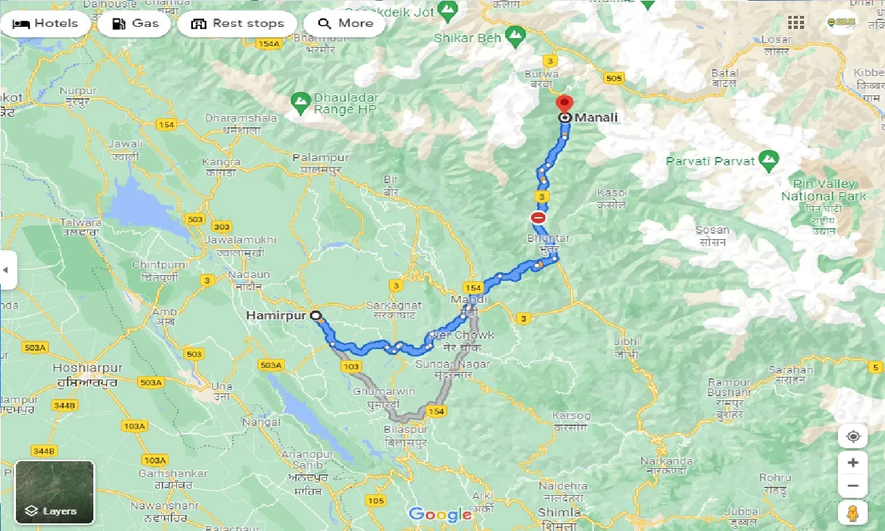 hamirpur-to-manali-taxi
