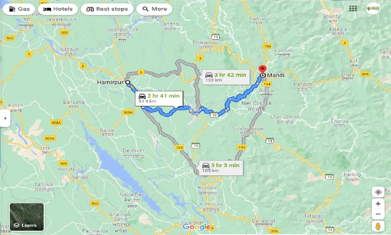 hamirpur-to-mandi-one-way