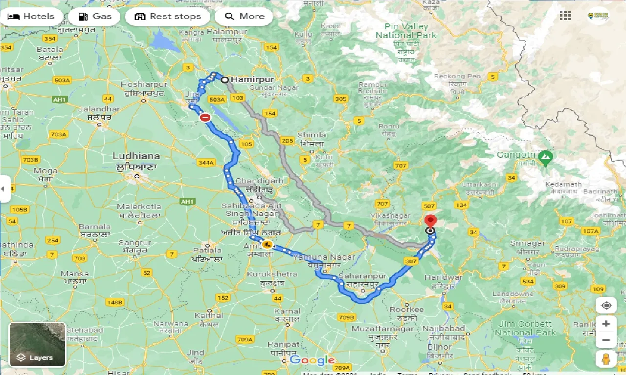 hamirpur-to-mussoorie-taxi