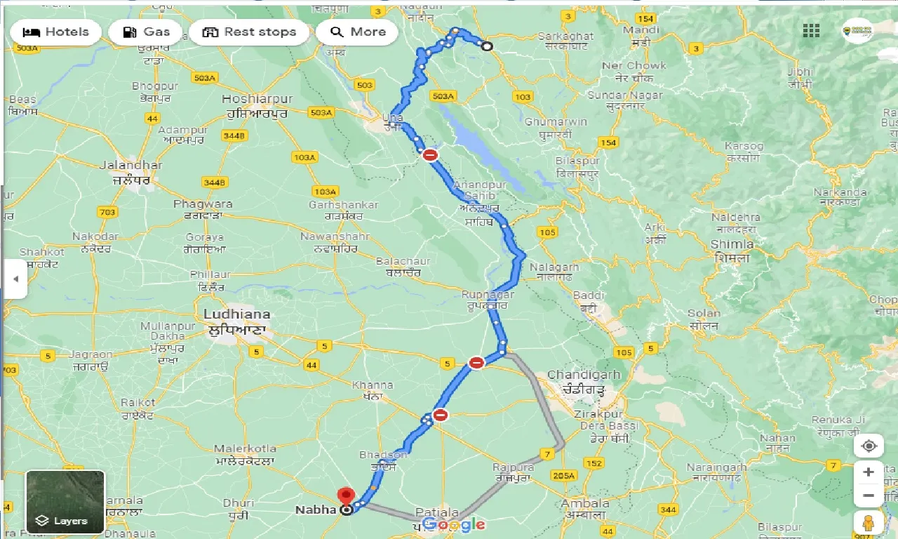 hamirpur-to-nabha-one-way