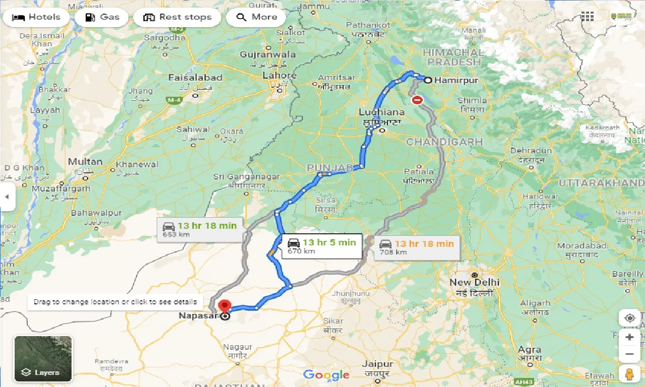 hamirpur-to-napasar-one-way