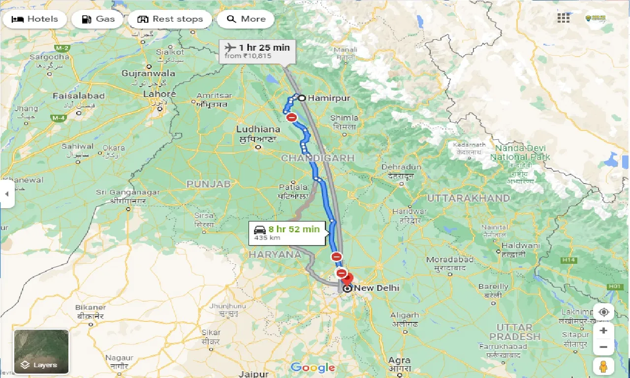 hamirpur-to-new-delhi-one-way