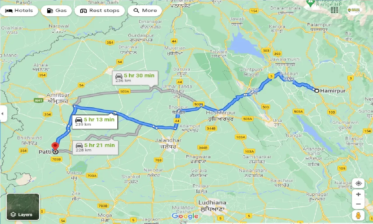 hamirpur-to-patti-one-way