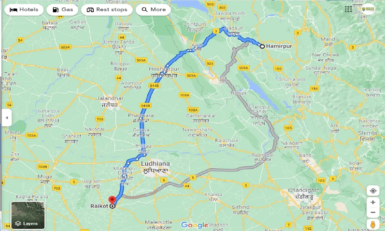 hamirpur-to-raikot-taxi