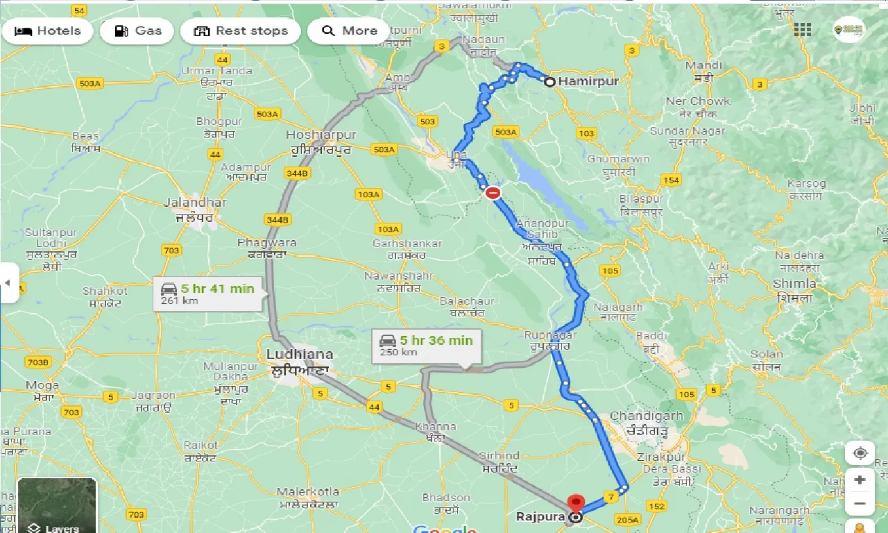 hamirpur-to-rajpura-taxi