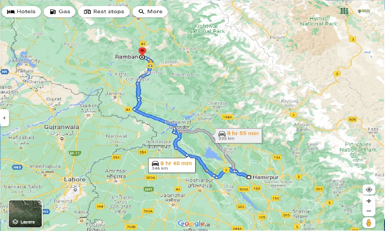 hamirpur-to-ramban-taxi