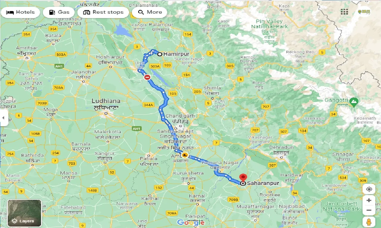 hamirpur-to-saharanpur-one-way