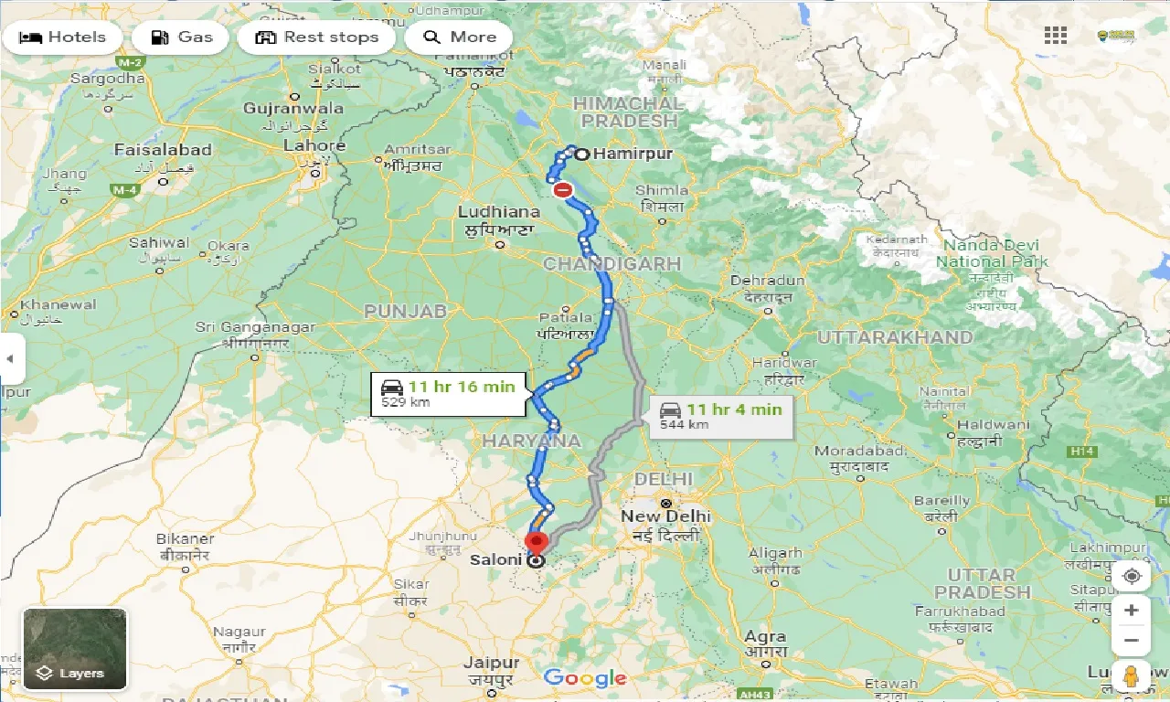 hamirpur-to-saloni-taxi