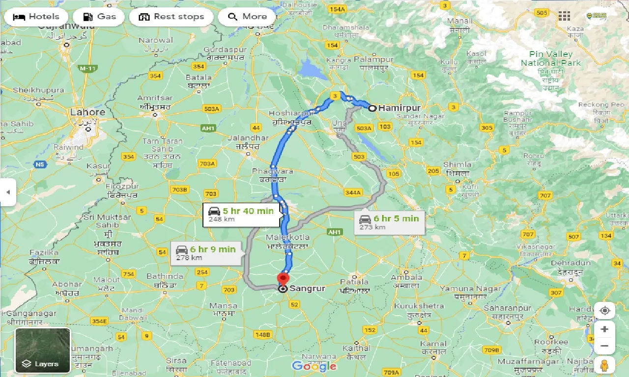 hamirpur-to-sangrur-taxi