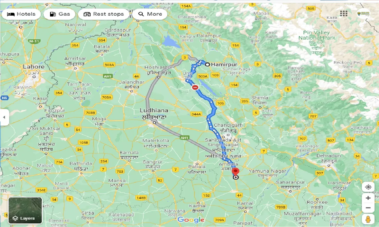 hamirpur-to-shahbad-one-way