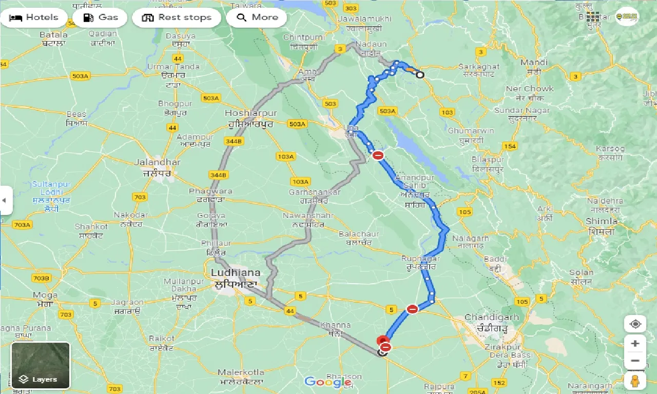 hamirpur-to-sirhind-taxi