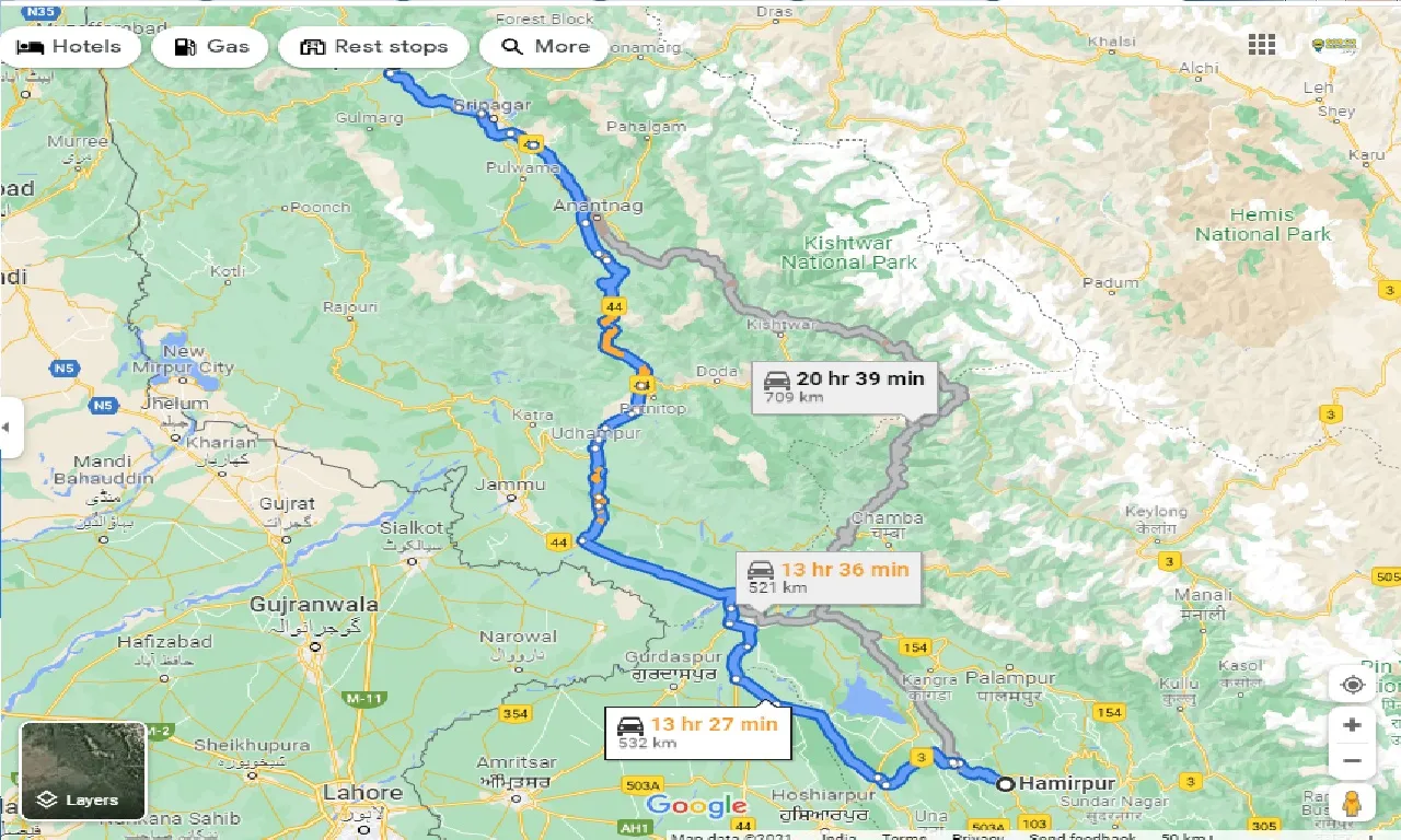 hamirpur-to-sopore-taxi