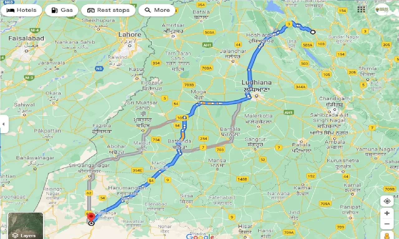 hamirpur-to-suratgarh-taxi