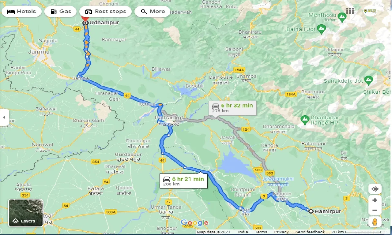 hamirpur-to-udhampur-taxi