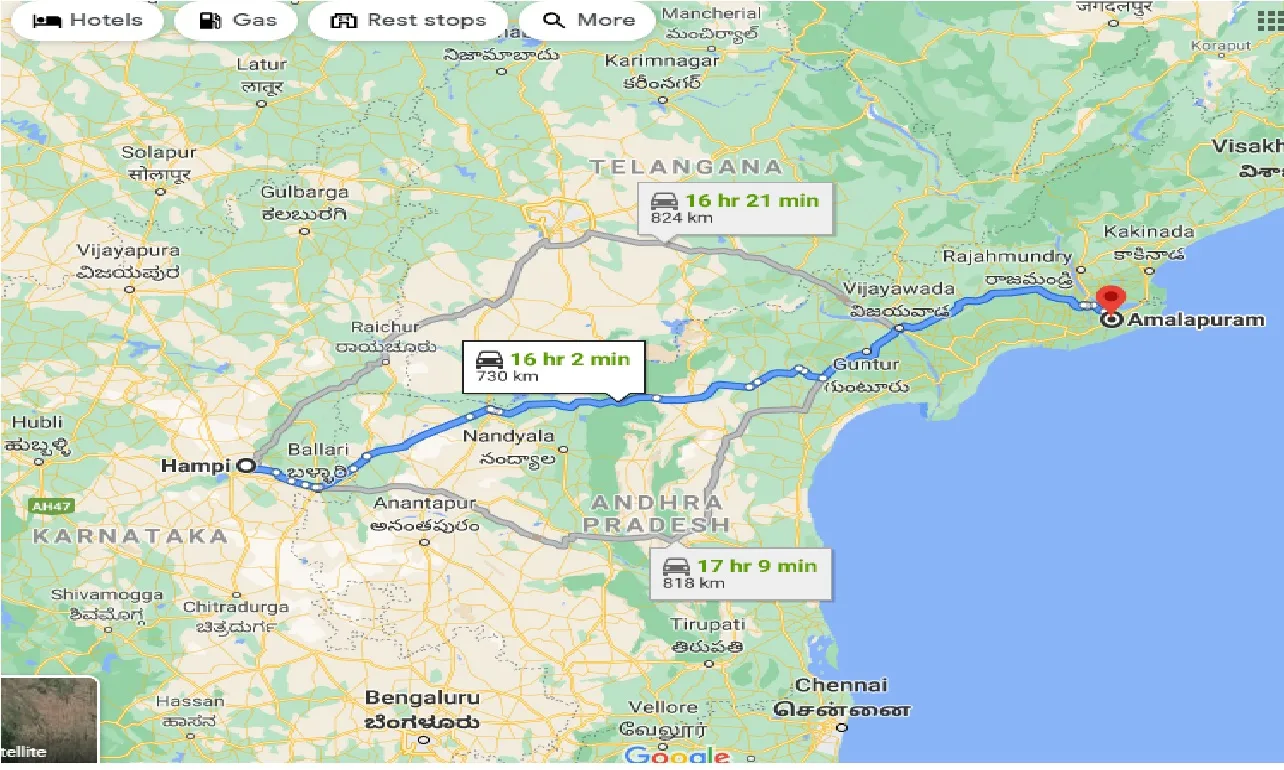 hampi-to-amalapuram-taxi