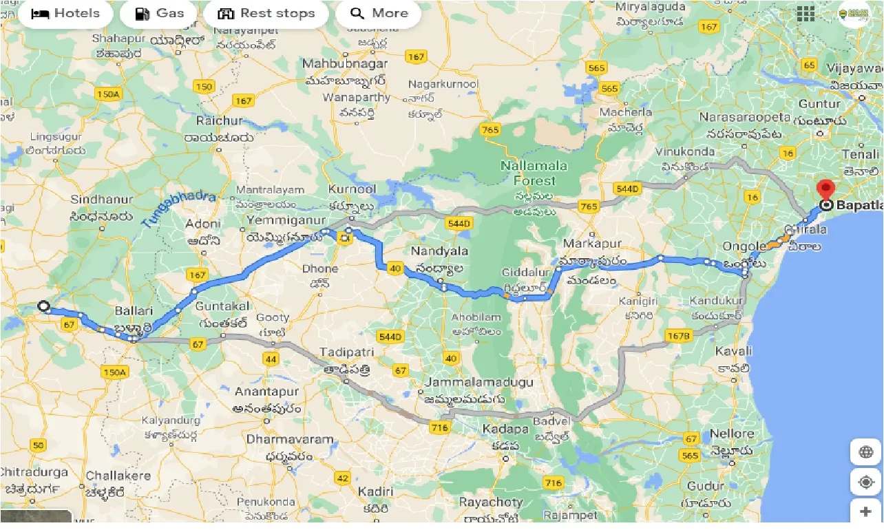 hampi-to-bapatla-one-way