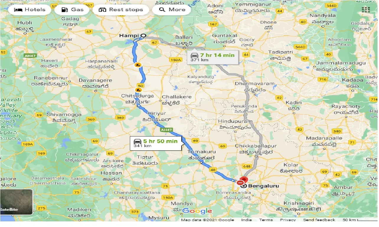 hampi-to-bengaluru-one-way