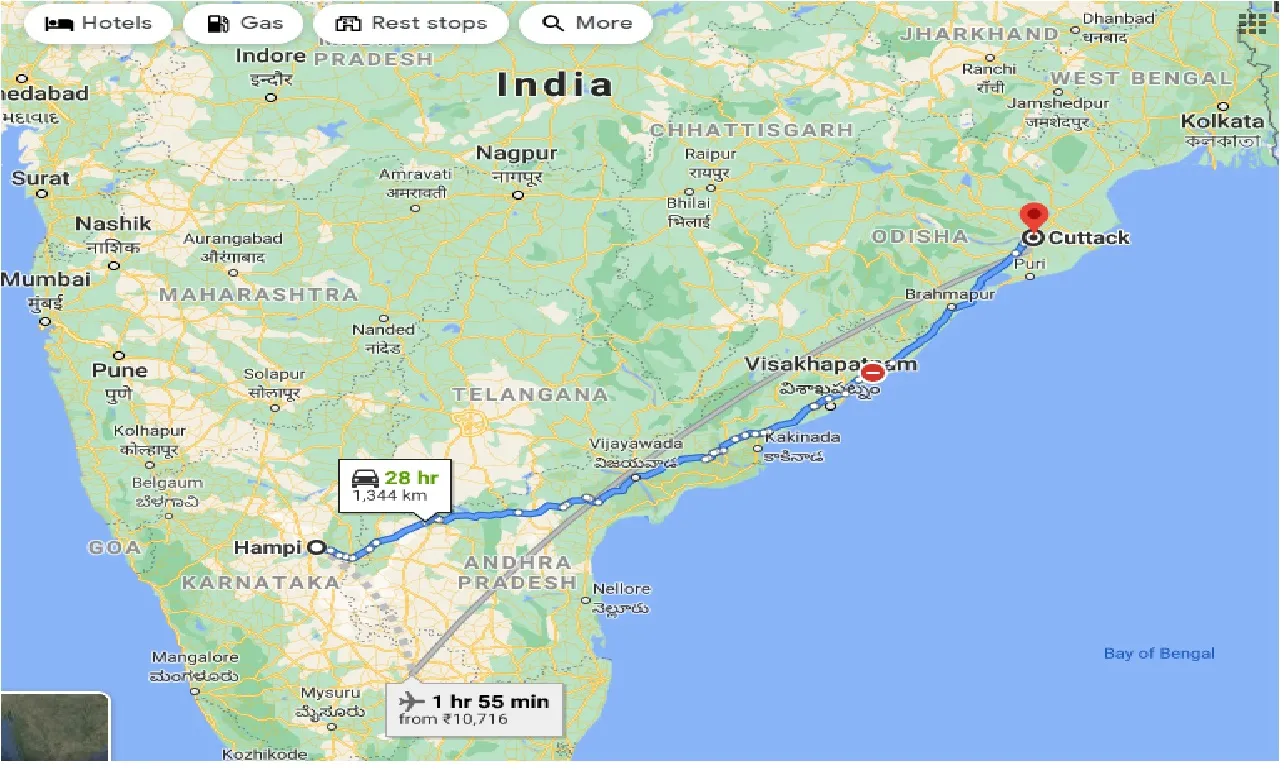 hampi-to-cuttack-one-way