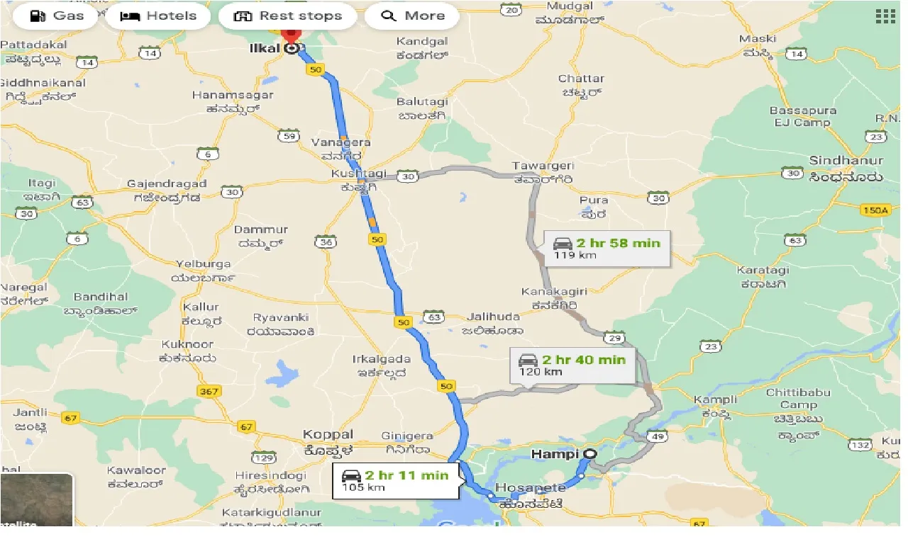 hampi-to-ilkal-one-way