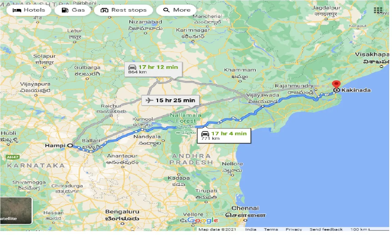 hampi-to-kakinada-one-way