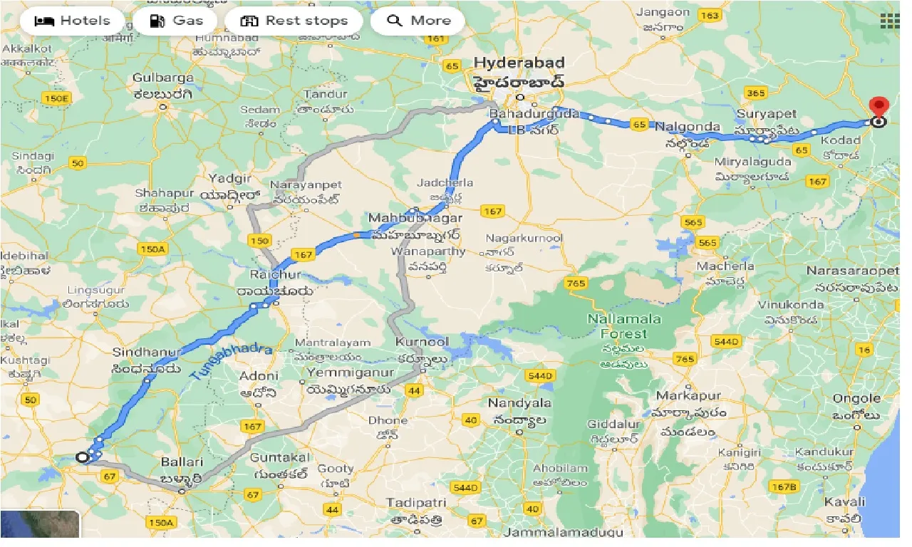 hampi-to-khammam-one-way