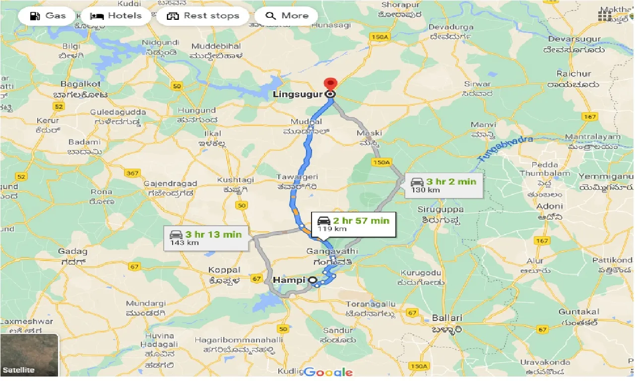 hampi-to-lingsugur-one-way