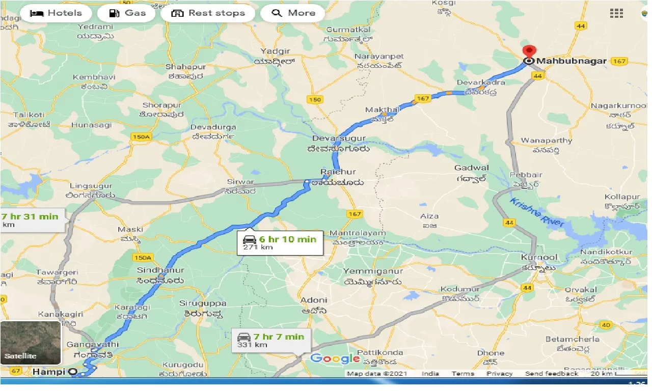 hampi-to-mahbubnagar-one-way