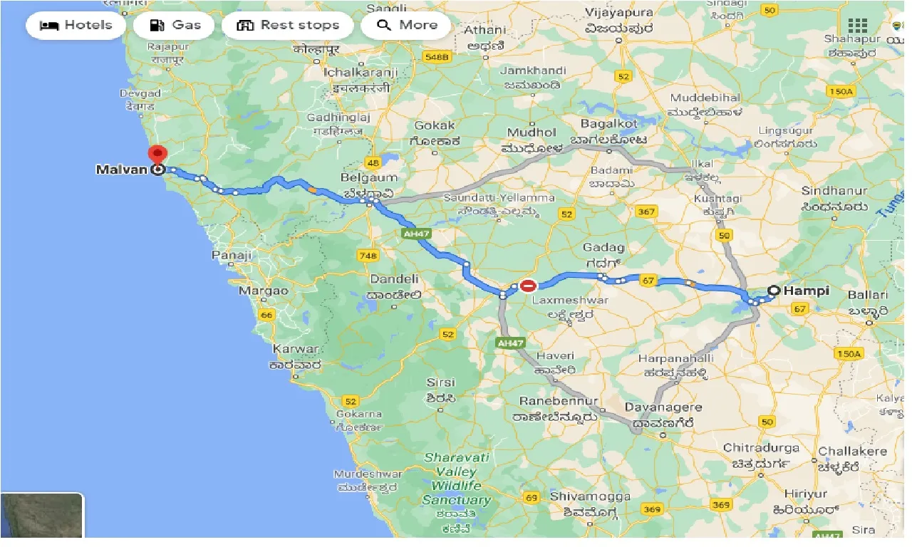 hampi-to-malvan-one-way