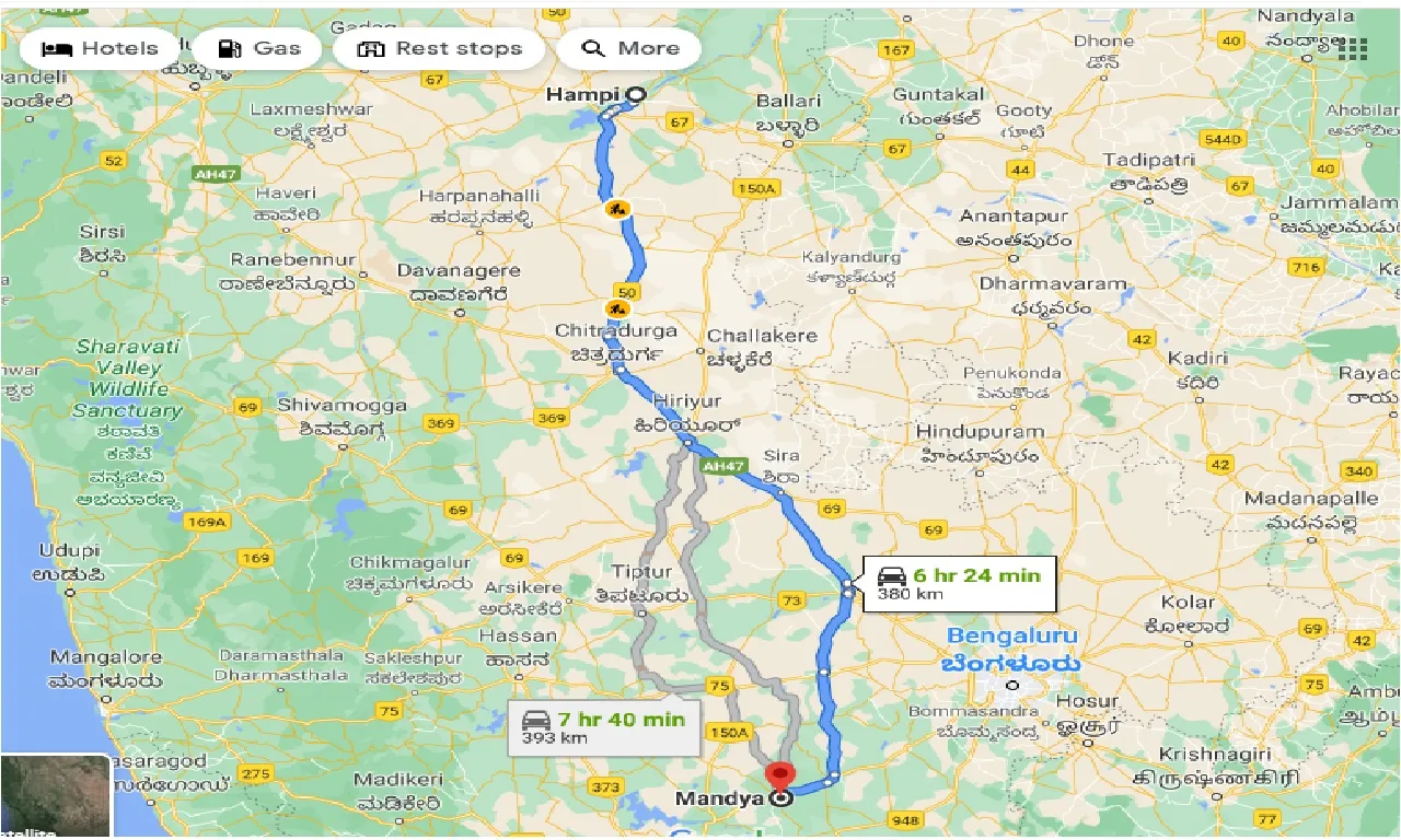 hampi-to-mandya-one-way