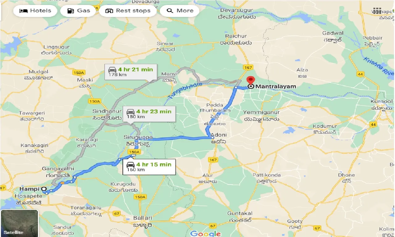 hampi-to-mantralayam-taxi