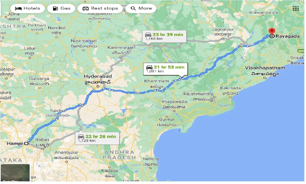 hampi-to-rayagada-one-way