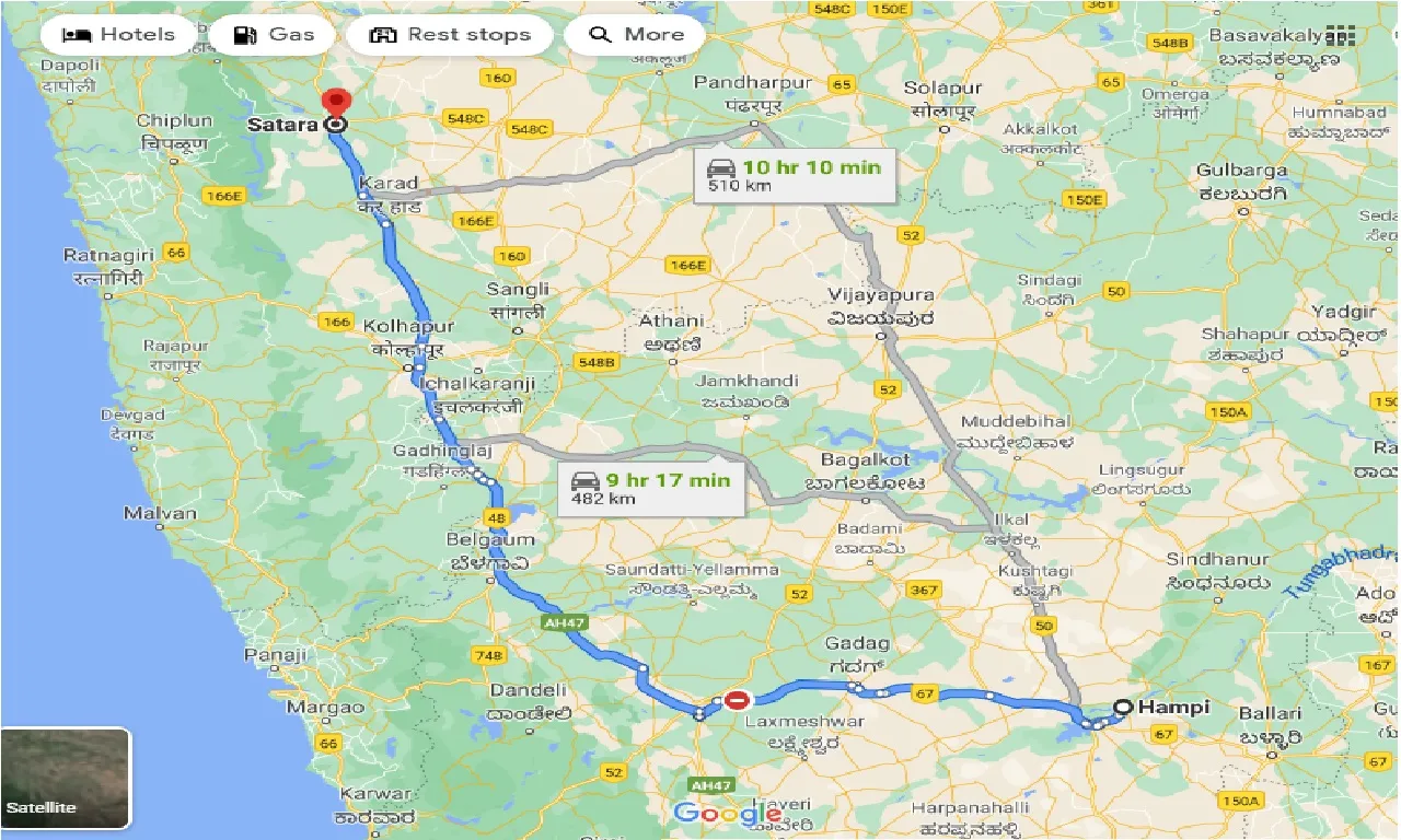 hampi-to-satara-one-way
