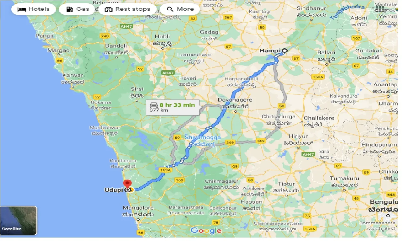 hampi-to-udupi-one-way