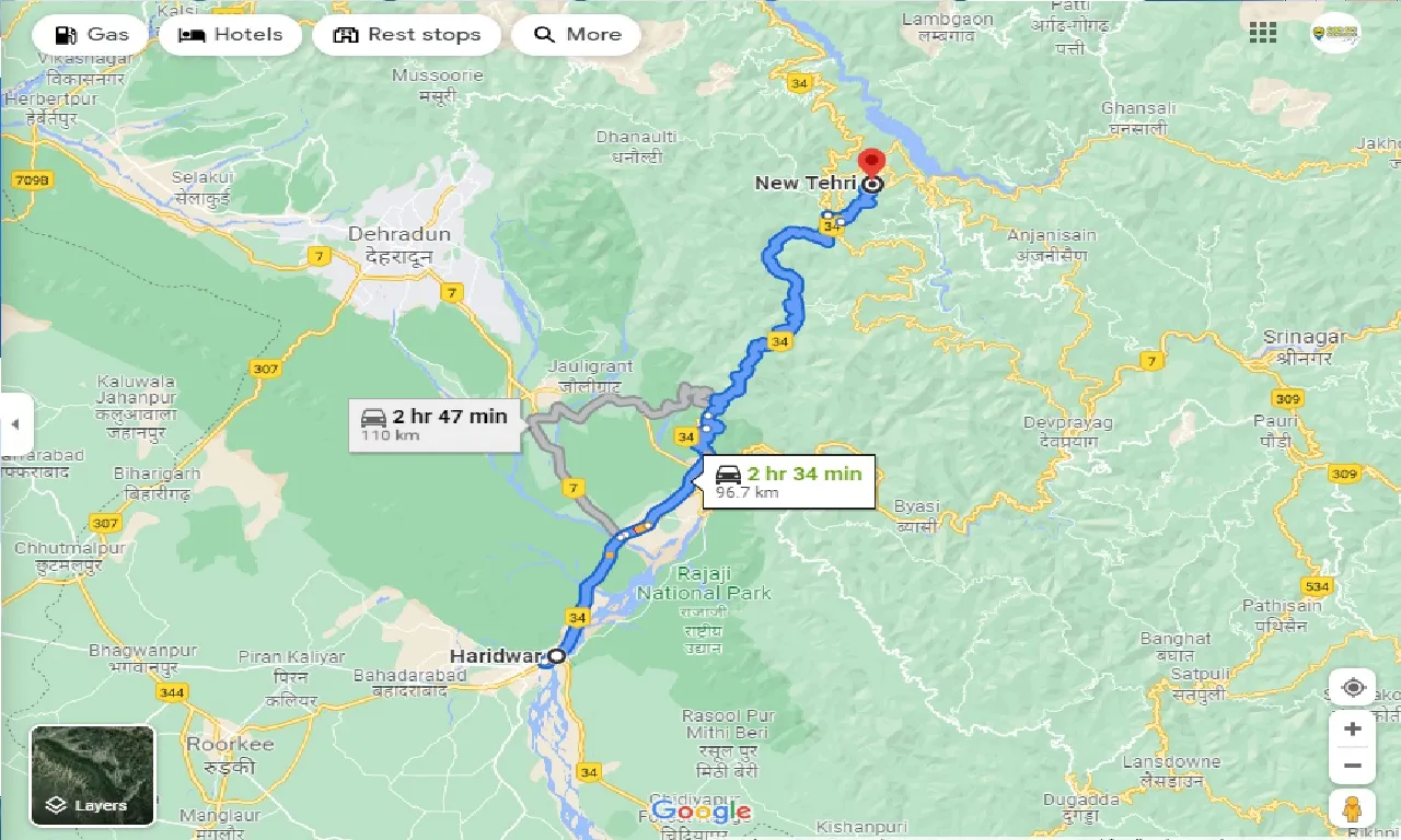 haridwar-to-new-tehri-taxi