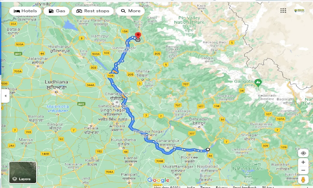 haridwar-to-prashar-lake-one-way
