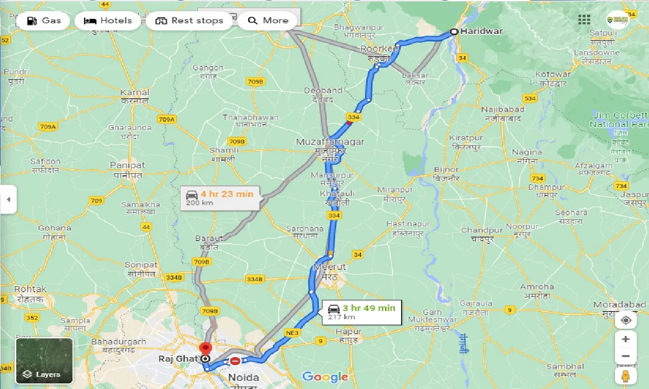haridwar-to-rajghat-taxi