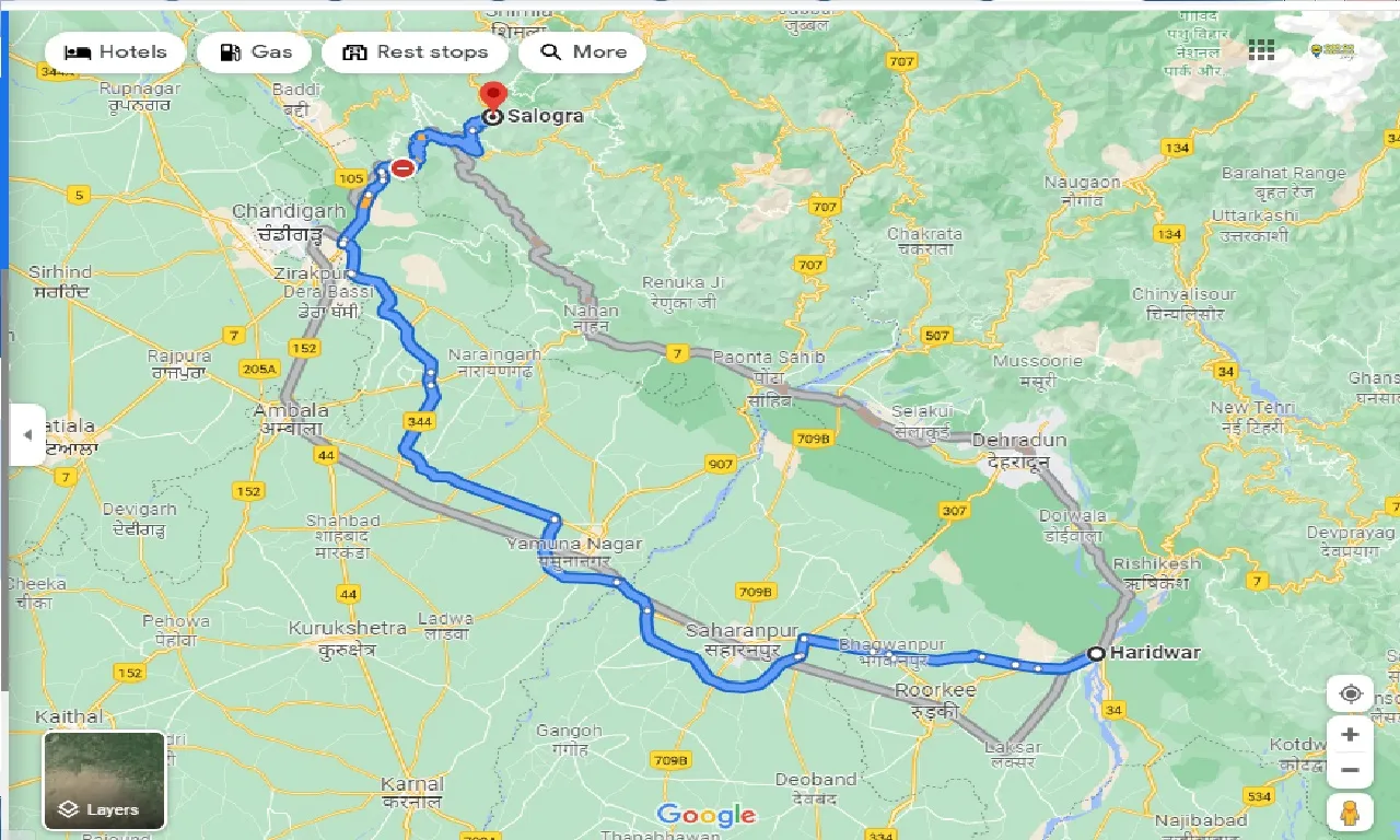haridwar-to-salogra-one-way