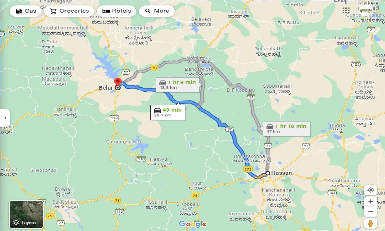 hassan-to-belur-one-way