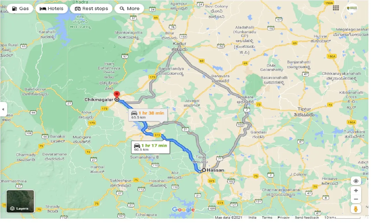 hassan-to-chikmagalur-outstation