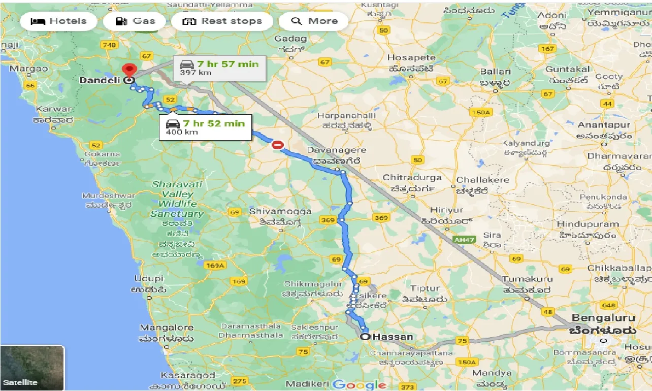hassan-to-dandeli-one-way