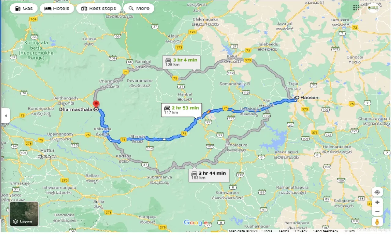 hassan-to-dharmasthala-outstation