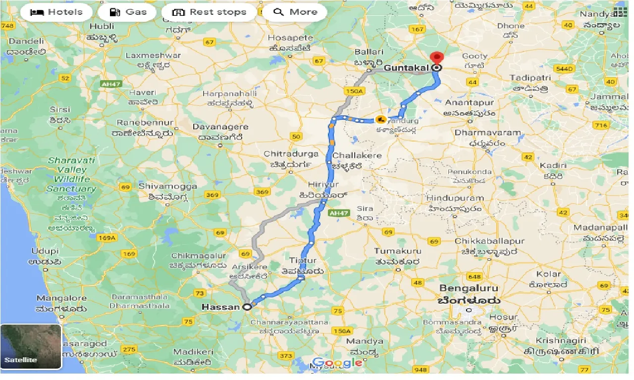 hassan-to-guntakal-taxi