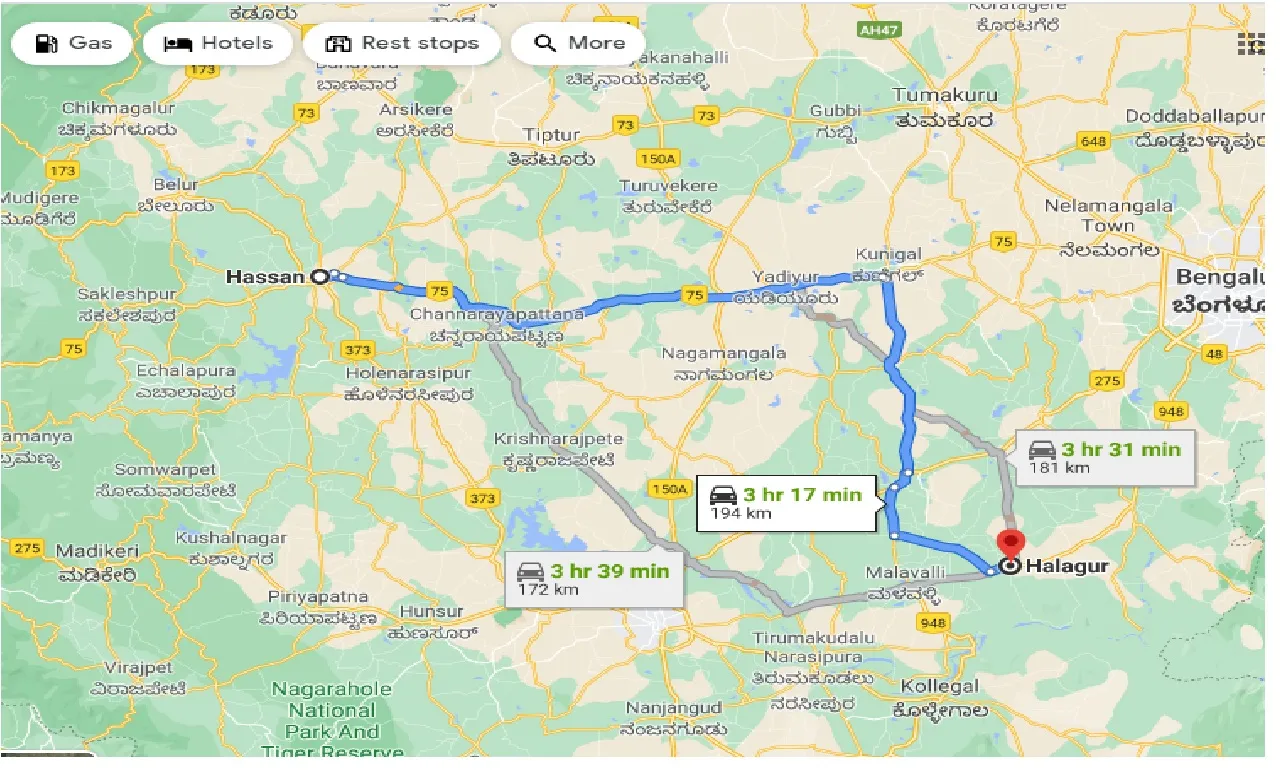 hassan-to-halagur-one-way