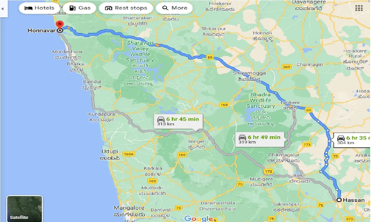 hassan-to-honnavar-one-way