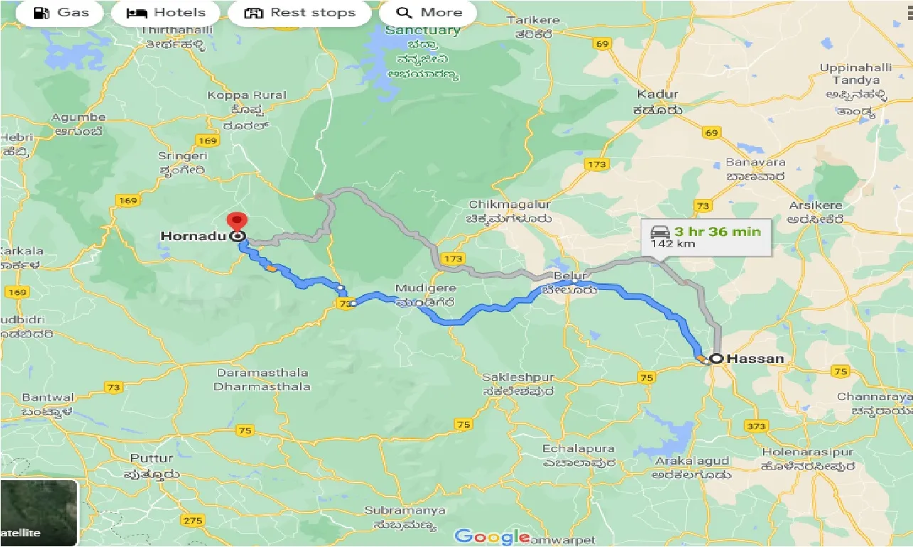 hassan-to-hornadu-taxi