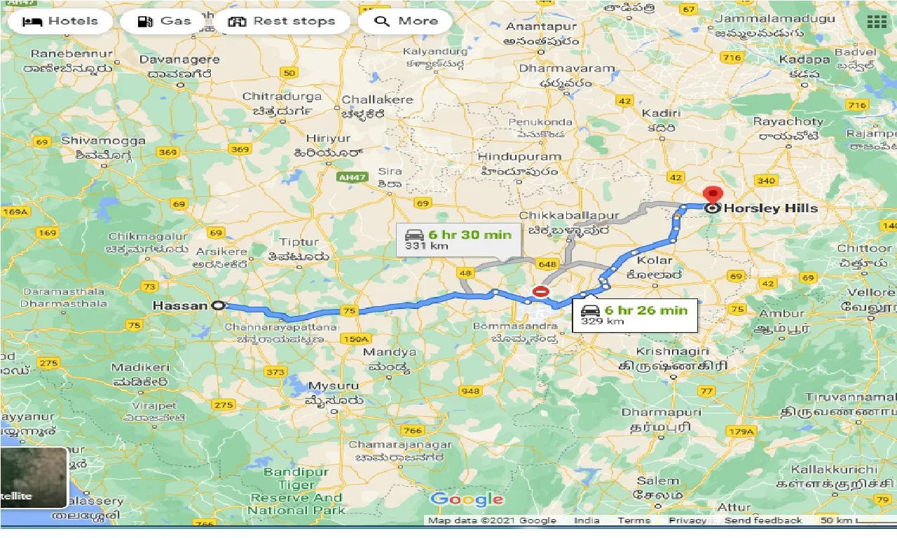 hassan-to-horsley-hills-taxi