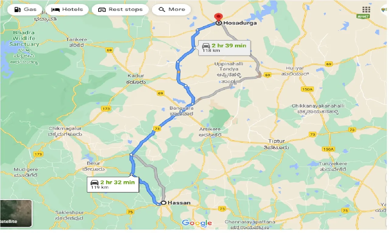 hassan-to-hosadurga-one-way