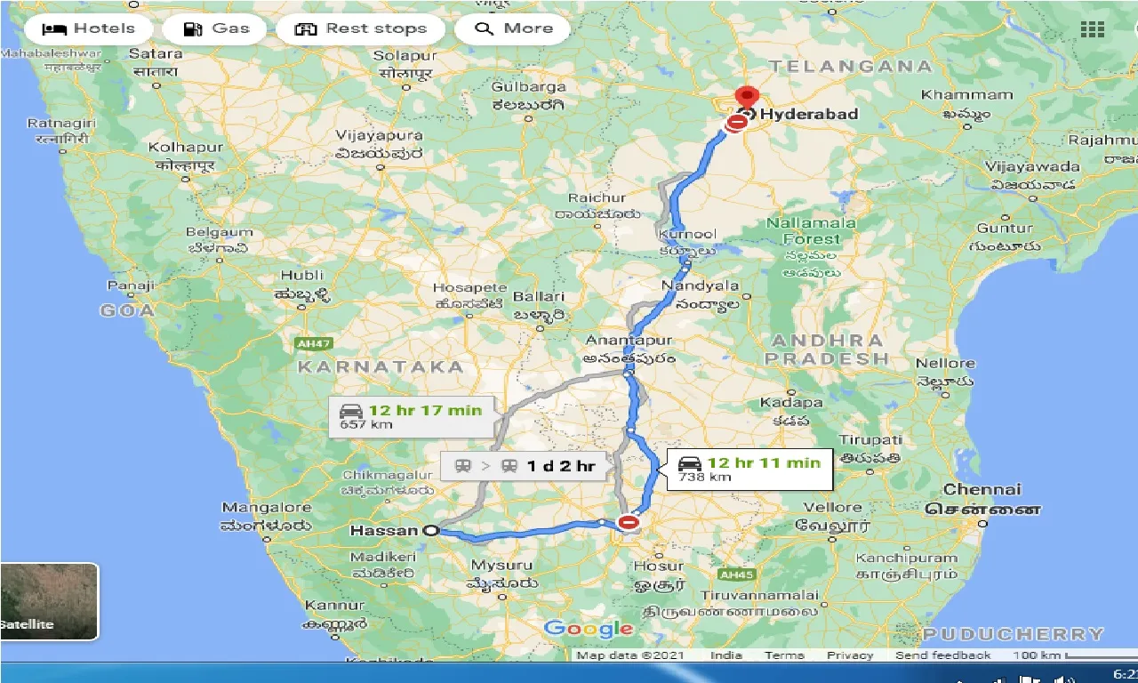 hassan-to-hyderabad-taxi