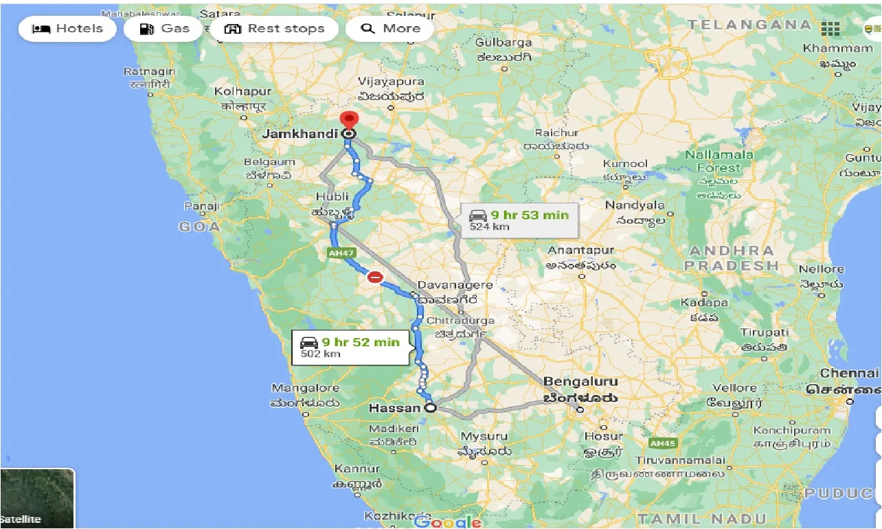 hassan-to-jamkhandi-one-way