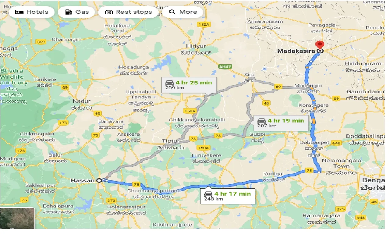 hassan-to-kurnool-one-way